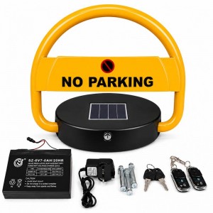 Solar Powered Parking Lock with Remote Control UAE